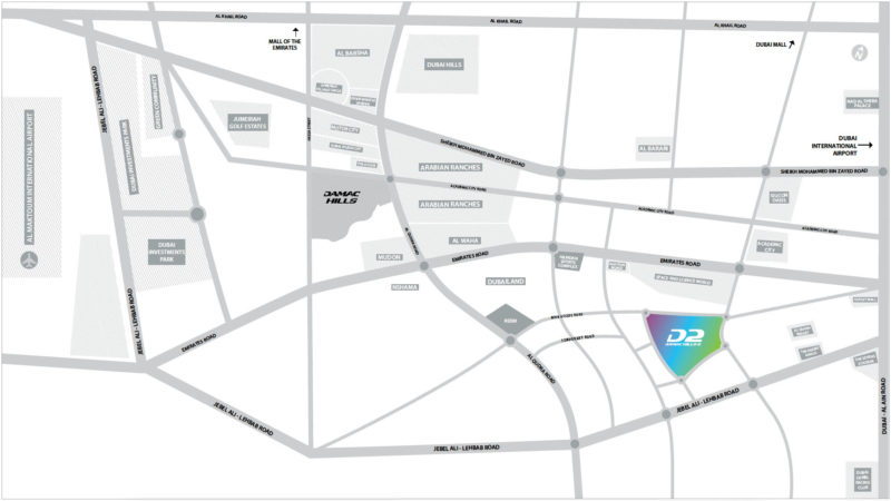 Dubai Damac Hills 2 Lage Umgebung Anfahrt Dubai Damac Hills 2 Lage Umgebung Anfahrt